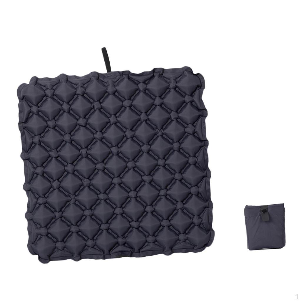 Inflatable Office Chair Cushion, Foldable with Storage Bag for Stadium, Camping, Hiking