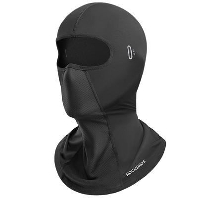 Capacete Facial Refrescante ROCKBROS Balaclava de Sol para e Esportes com Óculos Balaclava Masculina, Cobertura, Interior, Proteção, Respirável, Respirável,