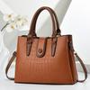 Borse a Tote da Donna con Fantasia Coccodrillo Manico Superiore Borse a Tracolla Borsa e Portamonete Ecopelle Manico Superiore Borsa a Spalla da Lavoro per Donne