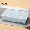 Food Grade Ice Cube Mold Safe Scentless Flexible 9/15 Grids Silicone Ice Cube Plate