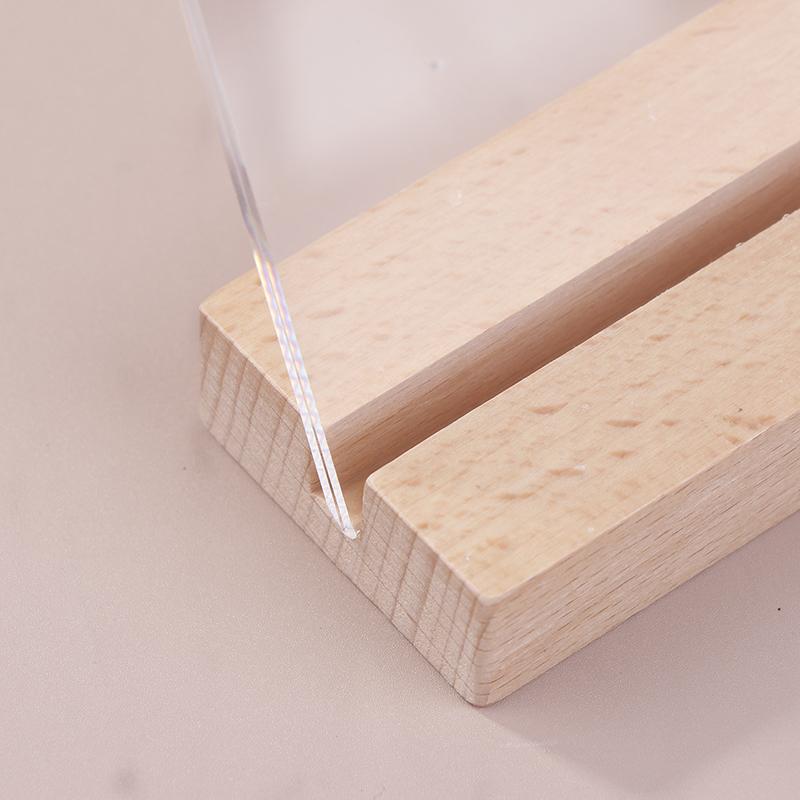 A4/A5/A6 Table Top Acrylic Sign Holder Stand Double Sided Clear Picture Frames Sign Holder Menu Recipe Display Cards Signboard