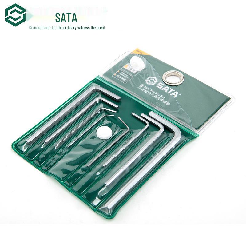 Sata 8-Piece Mini Metric Hex Key Set (Model 09119)