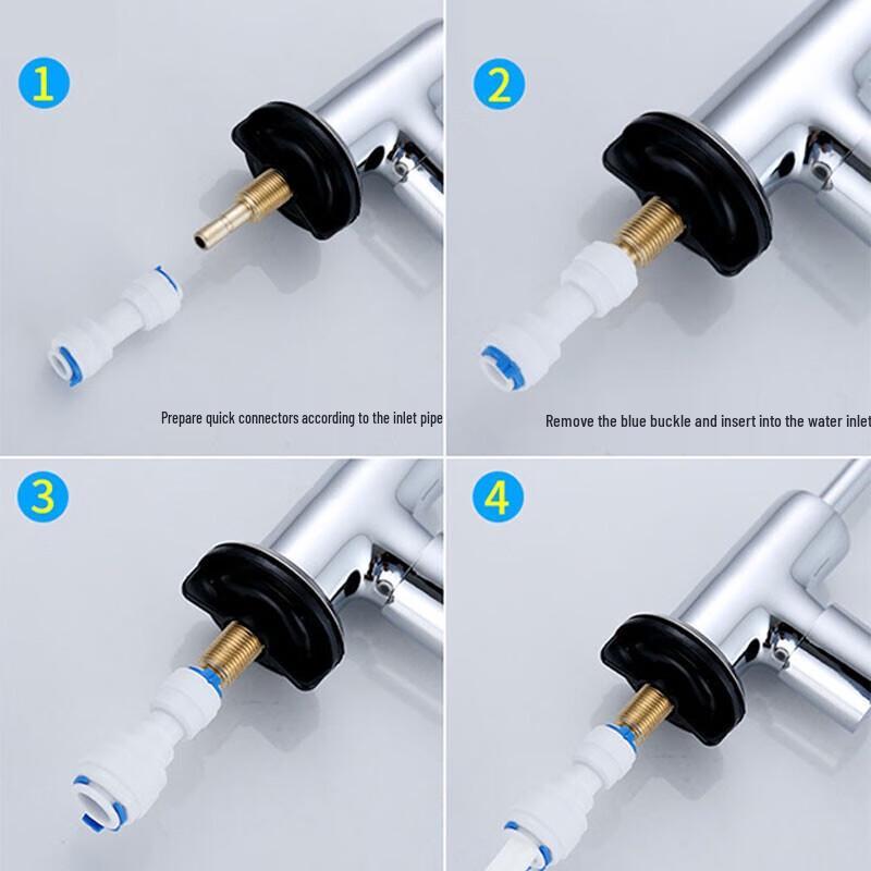 304 Stainless Steel Kitchen Single Cold Water Purifier Faucet