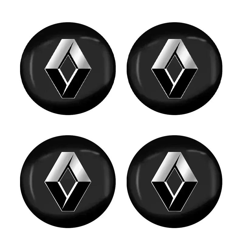 56mm Auto Styling Radnabenkappe Aufkleber Nabenkappe Für Renault Clio Koleos Megane Espace QM6 Kadjar Captur Scenic Laguna
