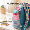 Water Bottle New Children's Cartoon Straw Cup Portable Portable Student Kettle Large Capacity High Temperature Resistant Plastic Cup for School