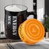Handpainted Ceramic Coffee Mug High Temperature Resistant 12 Ounce Personality