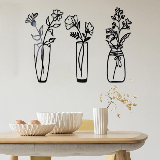 1 Set Beautiful Wall Decal Sticker Skeleton Anti-fall Bedroom Poster