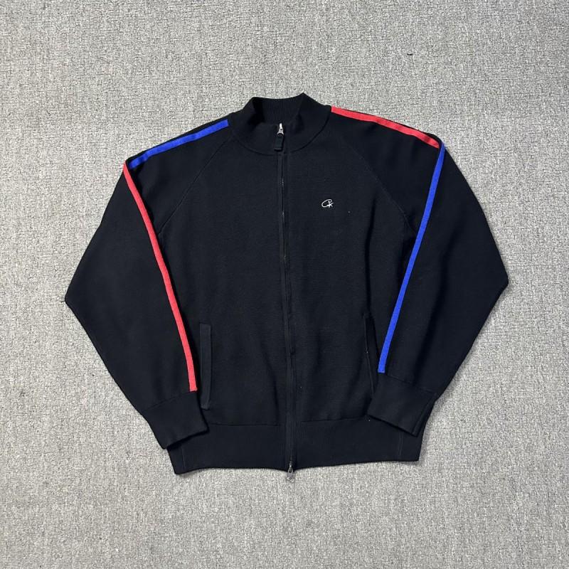 Corteiz Zip-Up Jacket Men Streetwear Vintage
