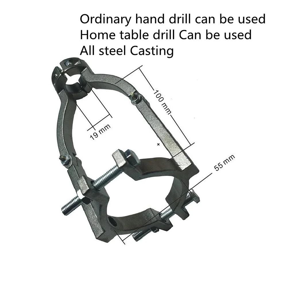 Woodworking Square Hole Drill Tools Handheld Pocket Hole Jig System 6.4-16mm Drill Bit Hole Puncher For Carpentry Dowel Joints