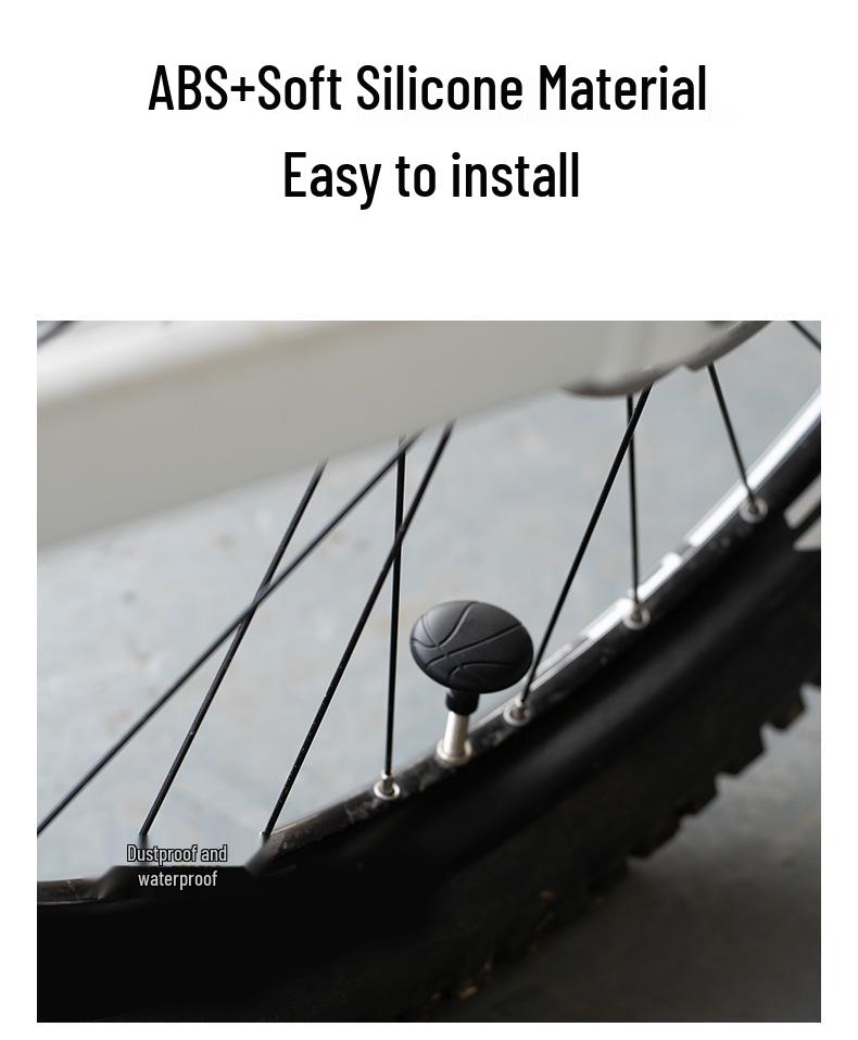 Verlustsichere Ventilkappe für AirTag: Passend für Fahrräder, Motorräder und Roller