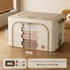 Large Foldable Storage Box for Clothes and Quilts - Visible and Durable Organizer Bin