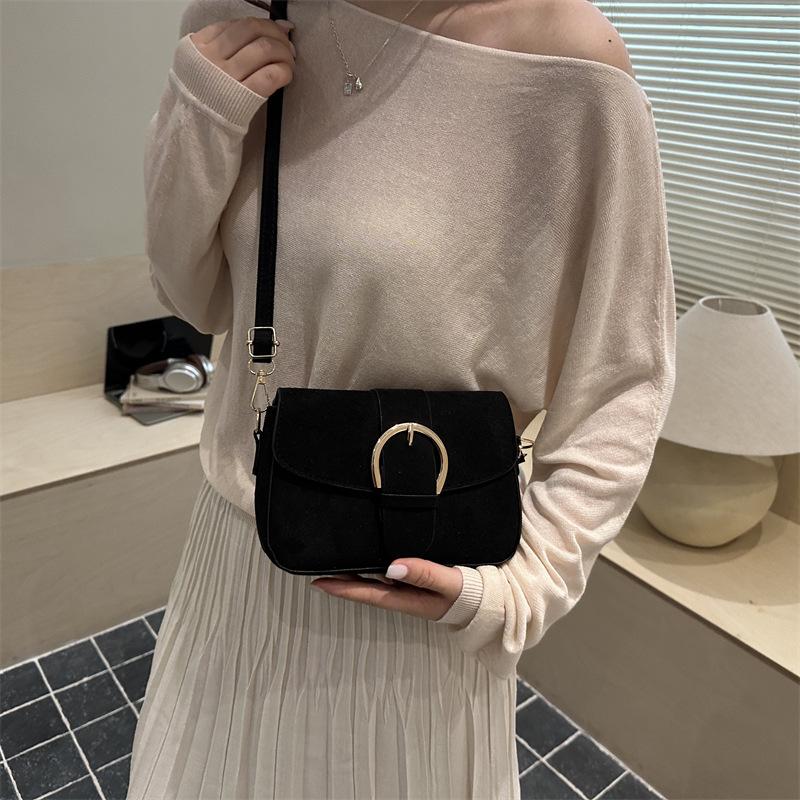 Women S Retro Versatile Small Square Crossbody Shoulder Bag