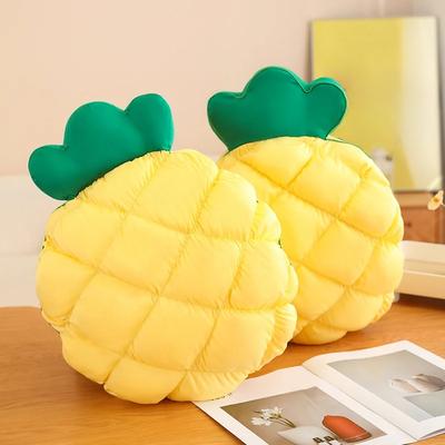 50cm Ovoce Ananas Plyšová Hračka Vycpaná Měkká Realistická Rostlina Spací Polštář Polštář Panenka Hračky pro Děti Dívky Domácí Dekorace