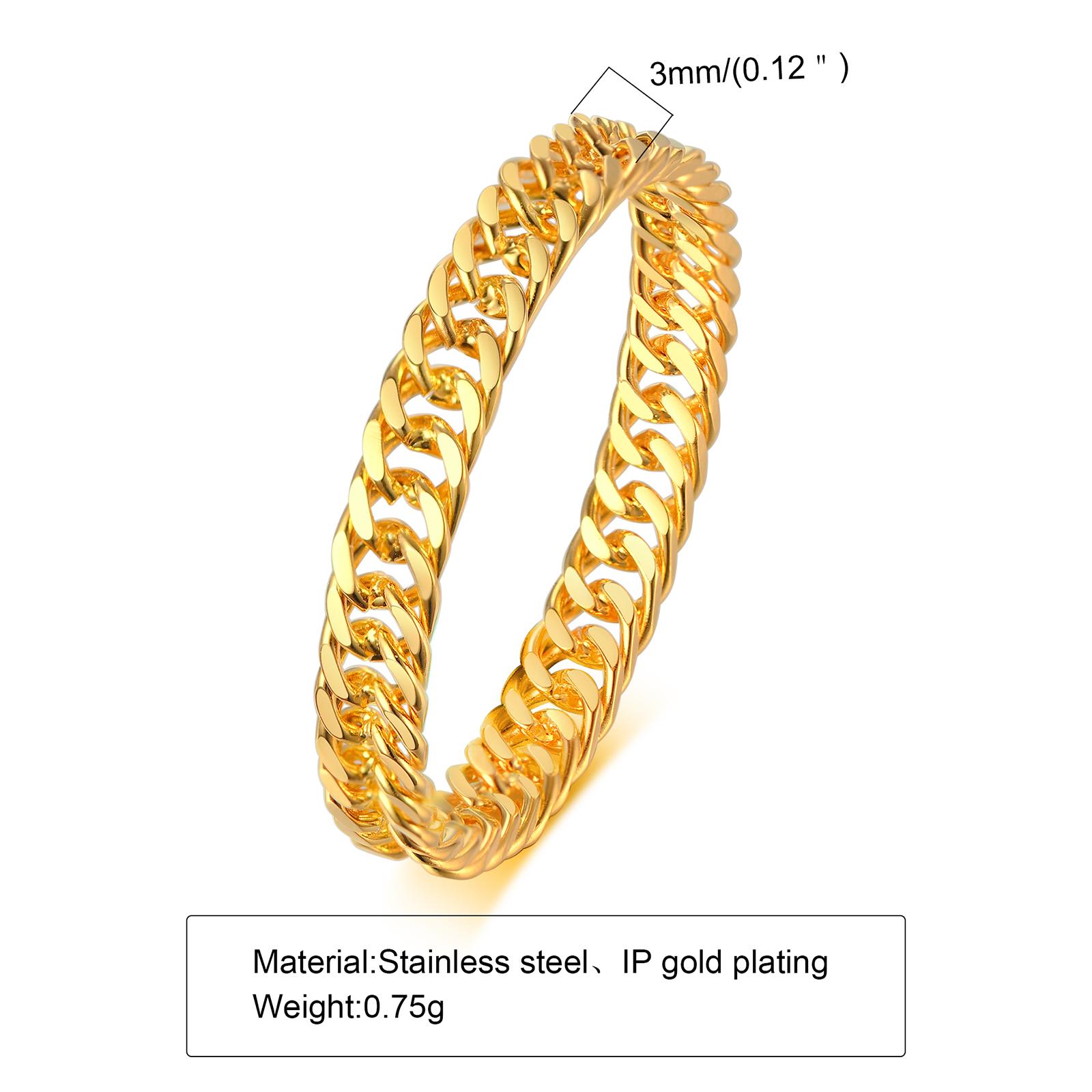 

Thin 3mm Womem s Mobius Ring Charm Stainless Steel Twist Mobius Wedding Ring Infinite Love Gitfs 9