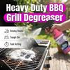 120ml Sprej na čištění grilu Víceúčelový odstraňovač mastnoty se houbičkou na utírání Sprejový odmašťovač grilu na pracovní desky Digestoře