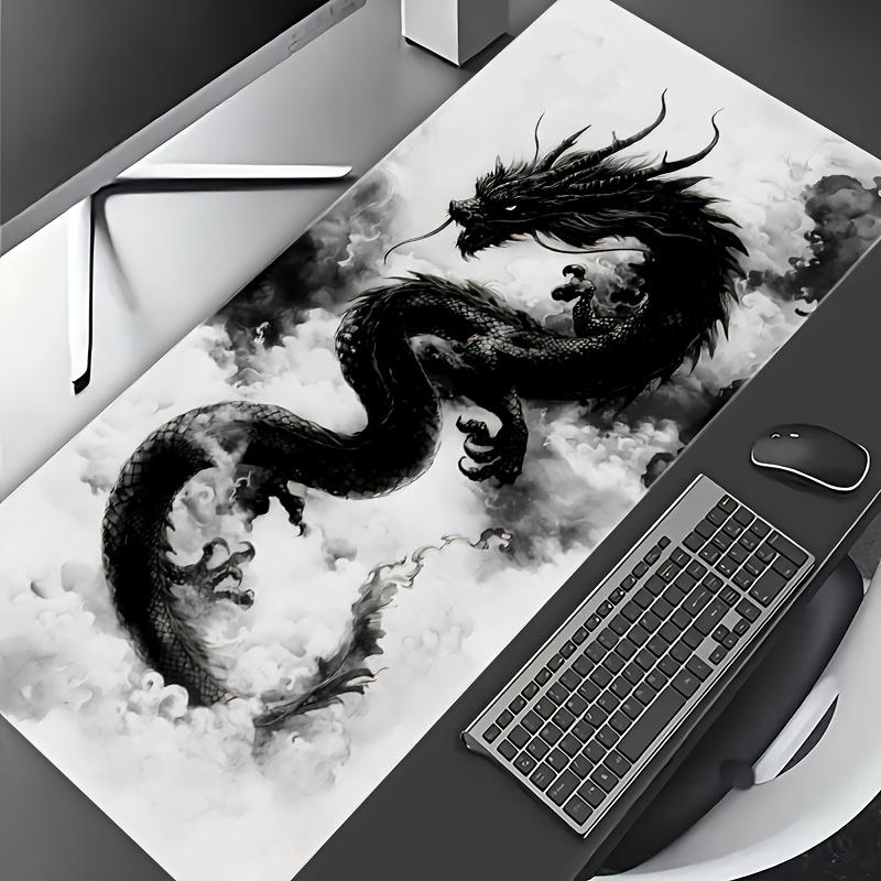 Extralarge Gaming Mouse Pad Dragon Design Highquality Antislip Rubber Material Highdefinition Color Printing