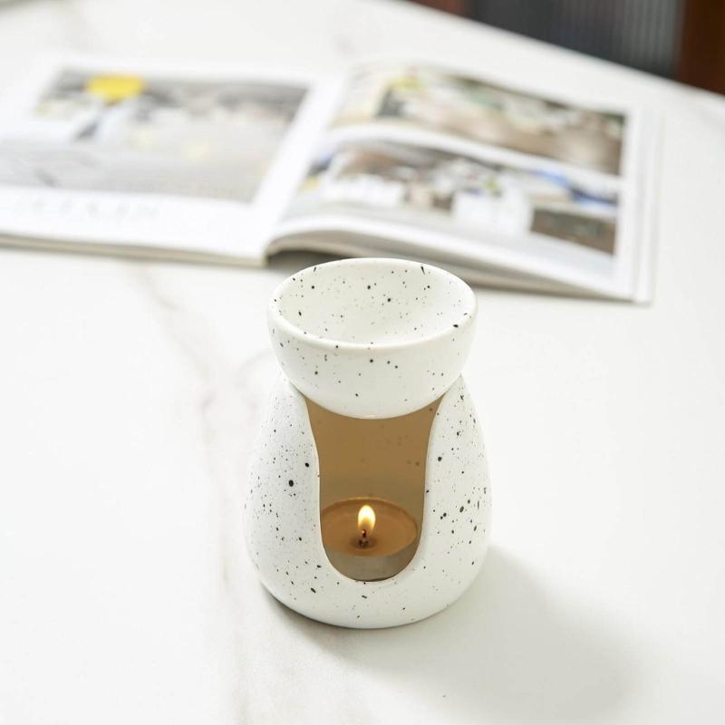 Ceramic Tealights Holder, Essential Oil Burners Wax Melt Burners, Aromather