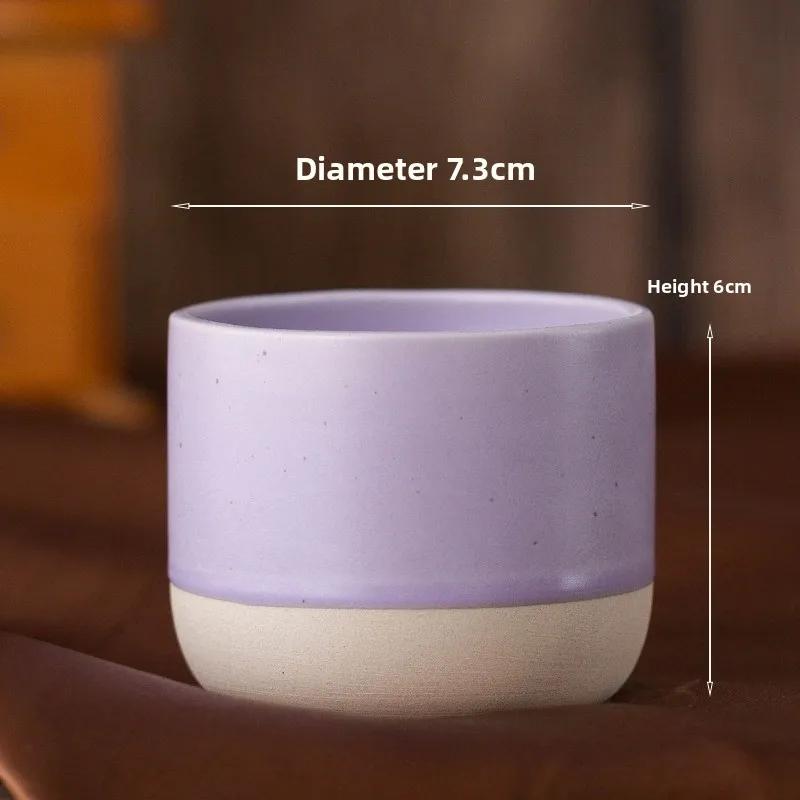 Vintage Coffee Mug 100ml 170ml 200ml ceramics Tea cup Japanese-style cafes Drinkware Stoneware Espresso for Restaurants Hotels