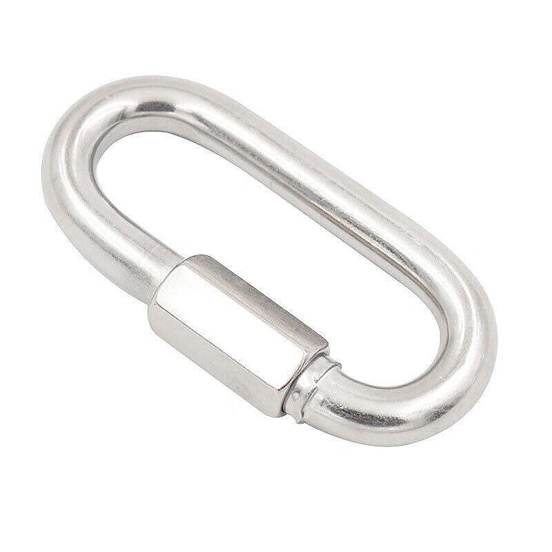 HSDIC HKsq-715 304 Stainless Steel Quick Link Lock Hook