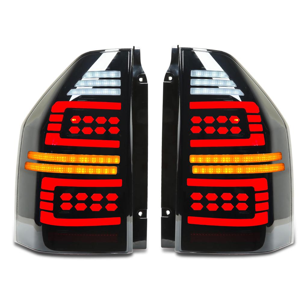 LED Taillight Assembly Brake Turn Signal Fog Width Indicator Reversing Light Replacement for Mitsubishi Pajero V73 V77