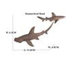 Endangered Marine Animals Figurines Killer Shark Orca Beluga Whale Dolphin Seal Model Action Figure Toy Conservation Awareness