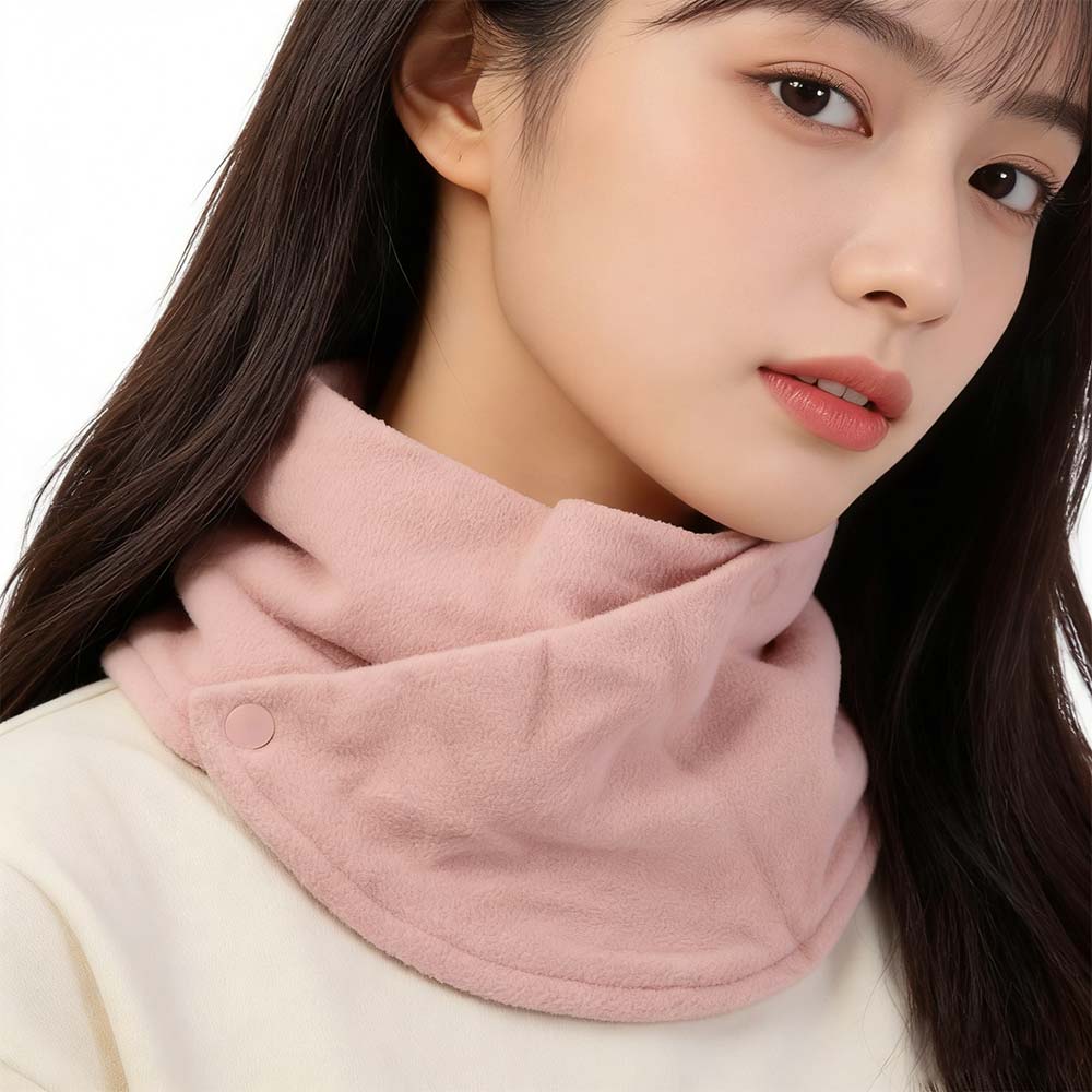 Keep Warm Fleece Neck Scarf Multifunctional Plush Neck Cover Fashion Plush Neck Protector Autumn