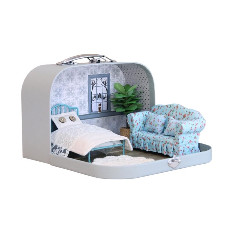 

Girls Room Simulation Toy Collection Metal Frame Fabric Accents Educational Role Play Gift For Kids Ages 3 And Up 1