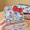 Creative Diy Stickers Notebook Transparent Sanrio 3D Sticker Inner Page Sticker Collection Book Protective Shell 3d Cartoon Present