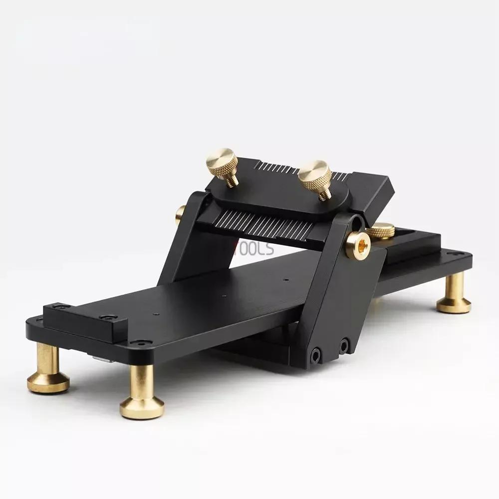 Manual Knife Sharpener with Adjustable Angle - Precision Tool for Wood Chisels, Carving Knives & Planes (Durable, Easy Setup)