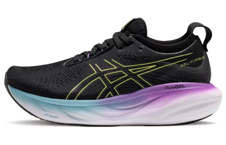 

ASICS Gel Nimbus 25 Black Glow Yellow Women s 1012B356-004 38