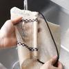 Bathroom Hollow Hanging Bag Kitchen Garlic Hanging Mesh Bag Storage Bag Wall Hanging Fruit Storage Bag