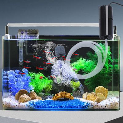 Tragbarer USB-Aquarium-Belüfter Mit Kupferkern-Motor Leiser Betrieb Sauerstoffpumpe Für Kleine Aquarien Und Angeln