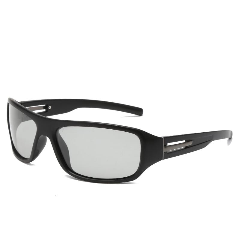 2024 Photochromic Polarization Cycling Sunglasses Men Polarization Glasses Male Change Color Sun Glasses Men Sports DrivingUV400
