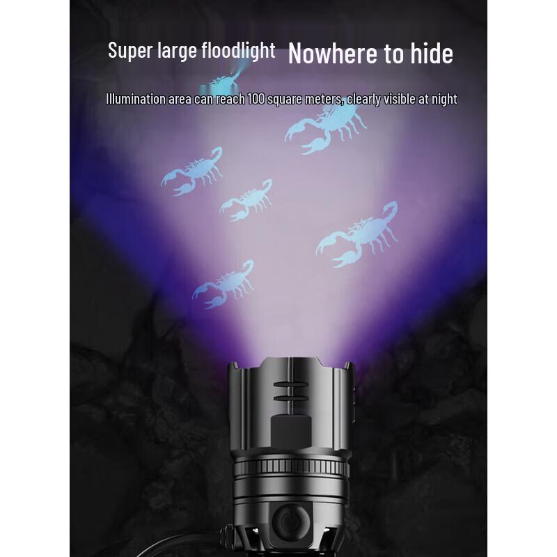 Skyfire Skorpion Violettes Licht Stirnlampen-Set