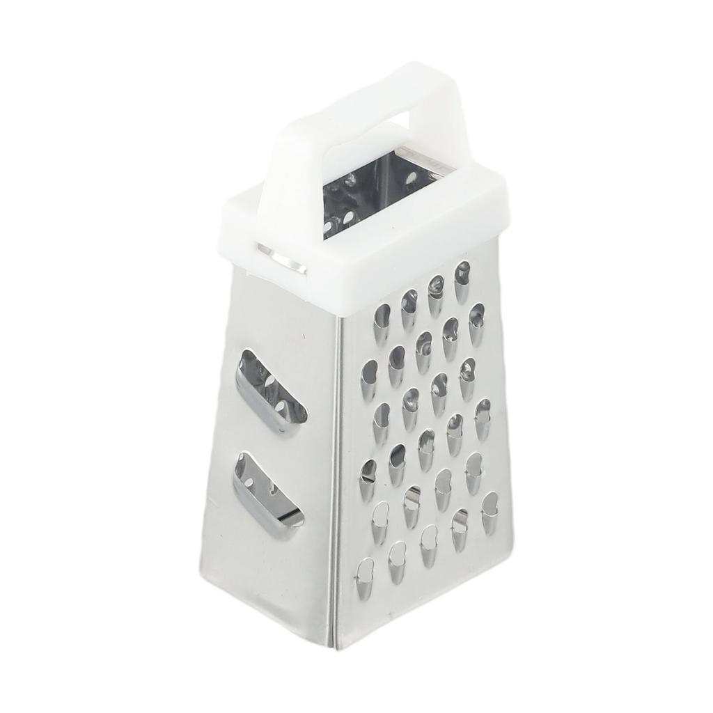 Multifunktionale Mini-Vierseitenreibe, Schneider, Edelstahl-Schneider mit rutschfestem Griff, Küchenkochutensilien