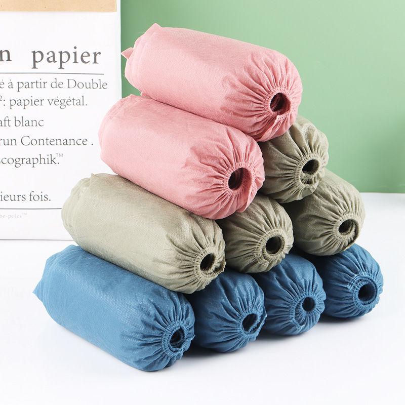 

Breathable Anti-Slip Washable Disposable Shoe Covers for Indoor Use Upgraded Thickened 100 pcs