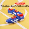 adidas Predator Club TF Suni Çim Kaymaz Dayanıklı Düşük Bilekli Futbol Ayakkabıları Çocuk Futbol Ayakkabıları Mavi Beyaz Turuncu IF6421