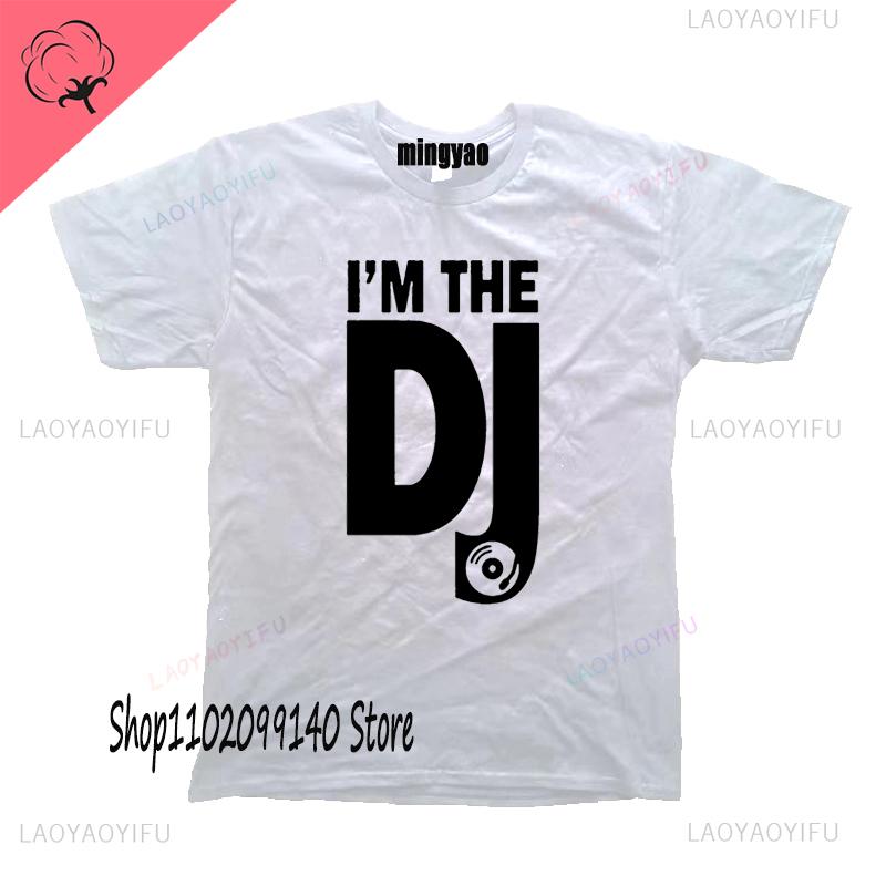 Dj Headphones T Shirts Graphic Streetwear Short Sleeve Oneck Harajuku Music Techno Tshirt Funny Unisexs Clothing For Ladies