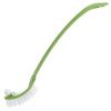 Toilet Brush Cleaning Brush Plastic Portable Long Handle Green Hanging Hole Bathroom Toilet Bowl Scrub Strong