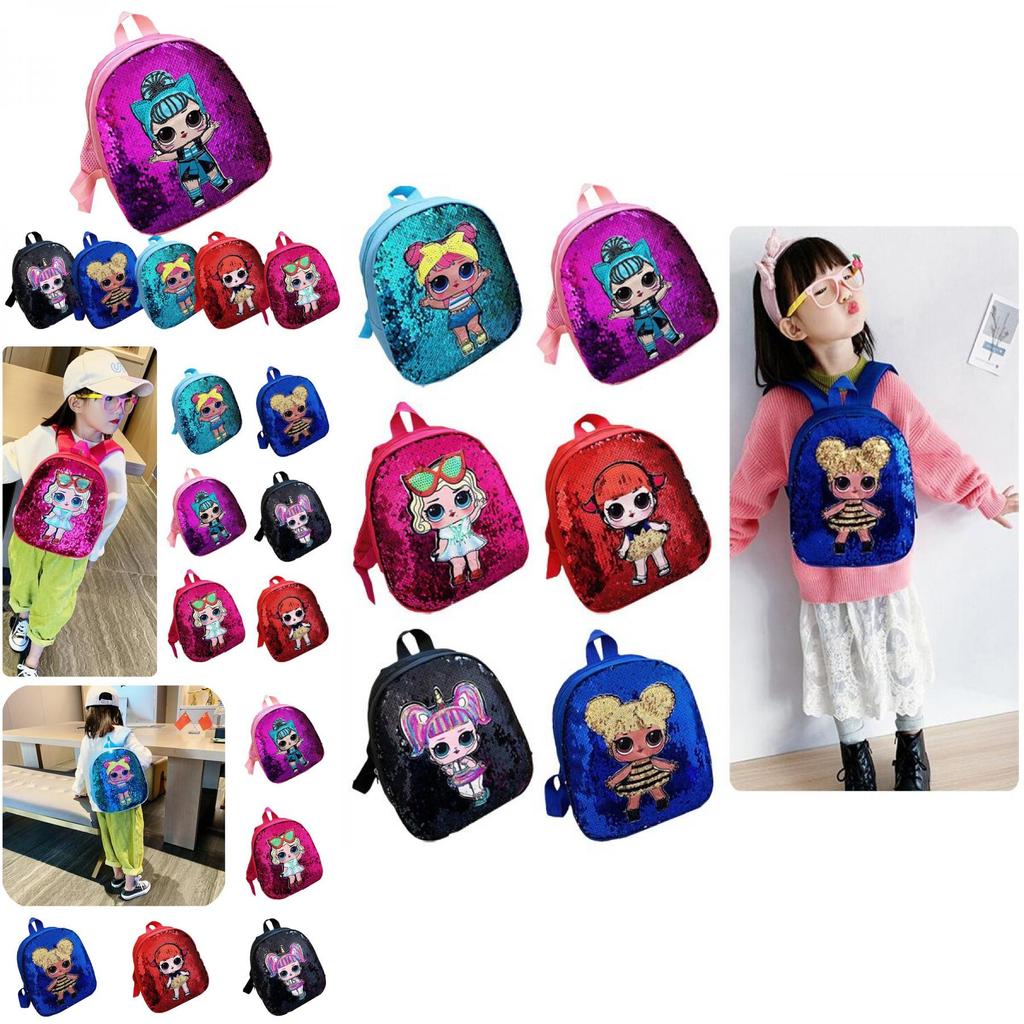 Doll Surprise Lol Bag Children Kids School Girls Cartoon Kindergarten Backpack