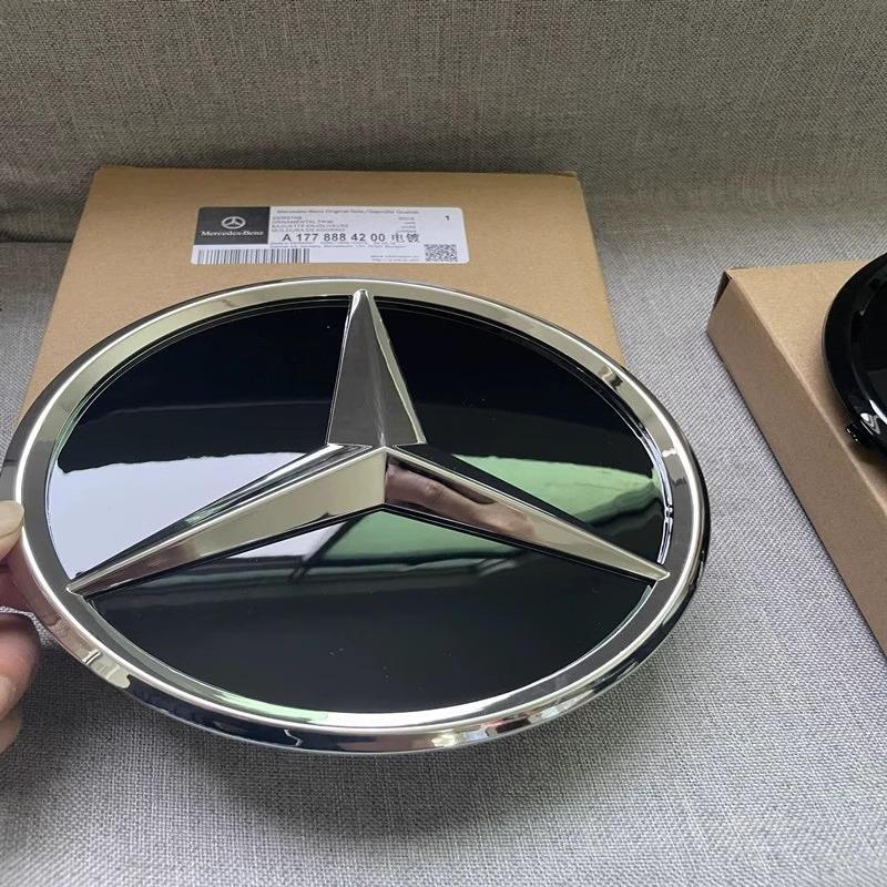 Mercedes Benz Grill Emblem Star Logo Car Front Grille Badge For W204 W205 X253 W213 W212 W176 W177 W167 W246 W117 Accessories