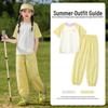 Moonkids Girls' Summer Quick-Dry Sports Set