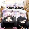 Anime Nyatasha Nyanners Bedding Set For Bedroom Soft Modern Bedspreads Comefortable Kids Duvet Cover Quilt Cover And Pillowcase