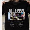 The Killers Band T-Shirt Schwarze Baumwolle Kurzarm Größe S Bis 5xl Vintage Leicht Grafisch Vielseitige Designerkleidung
