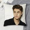 Federa Decorativa Quadrata Stampata Double Face di Justin Bieber per Divano Soggiorno Arredamento Casa