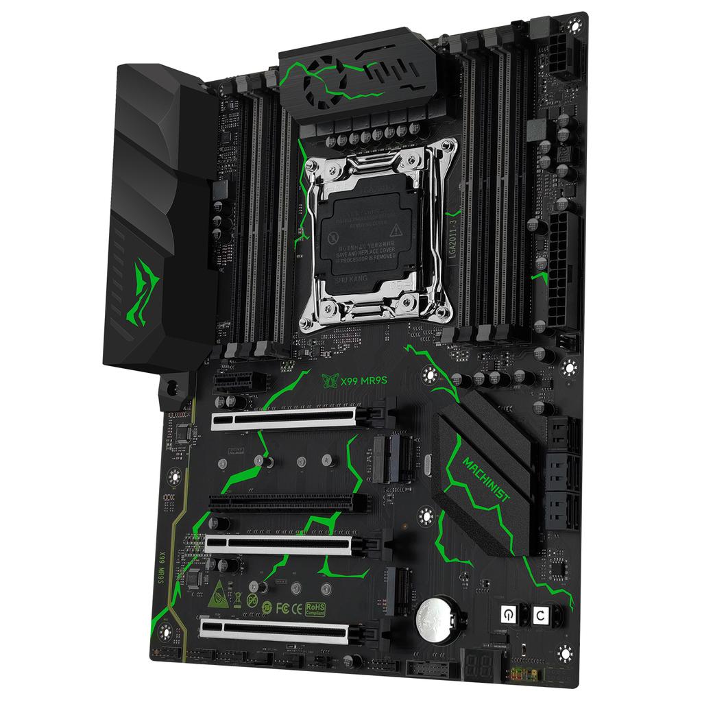 MACHINIST X99 MR9S ATX Motherboard LGA 2011-3 Supports Intel Xeon  E5 V3 V4 CPU CPU DDR4 RAM Memory NVME M.2 USB3.0