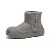 Small thick-soled snow boots, piled and thickened warm snow cotton shoes, big cotton boots.