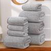 Thickened Bamboo Charcoal Bath Towel - Absorbent, Soft, Non-Shedding Coral Fleece