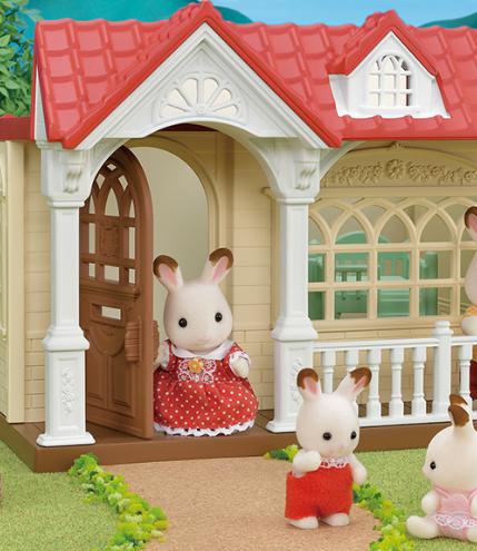

5393 Sylvanian Families Raspberry House Play Set
