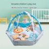 Large Indoor Baby Playpen with Crawling Mat and Ocean Ball Pool